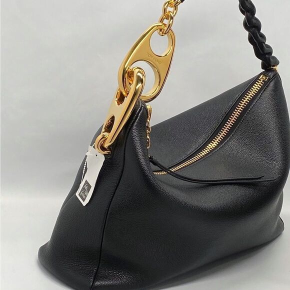 TOM FORD Large Carine Grain Leather Hobo Bag - Picture 4 of 12
